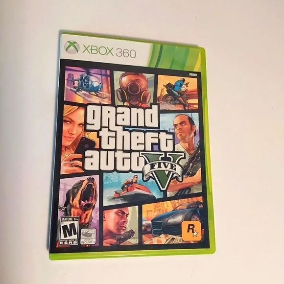 Xbox 360 game Grand Theft Auto V - Picture 1 of 5
